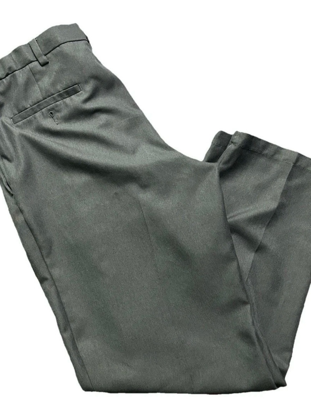 Men’s Haggar Pleated Grey Dress Pants Size 34x32